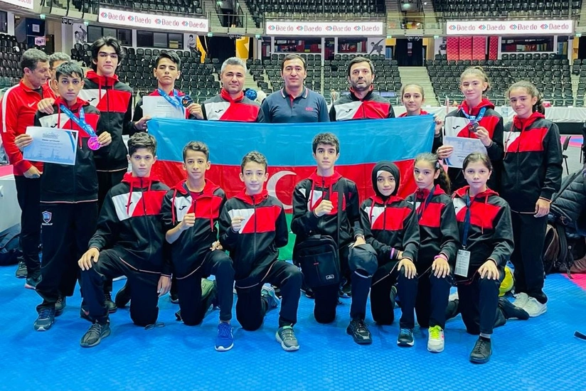 Azərbaycan taekvondoçuları Avropa birinciliyində 7 medal qazanıb