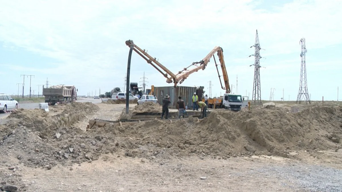 Zığ-Hövsan yolunun yenidən qurulması davam etdirilir
