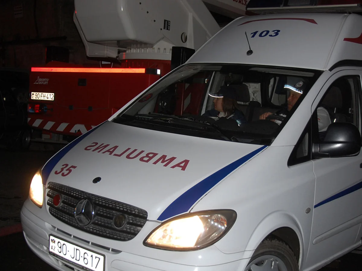 ​Bakıda iki KaMAZ avtomobili toqquşub, 1 nəfər ölüb
