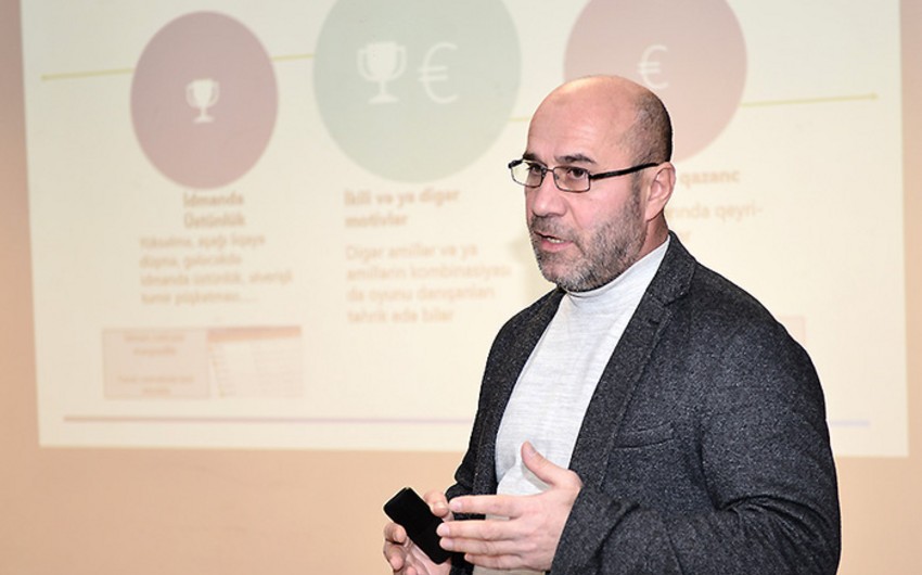 Azərbaycan I Liqası klubunun üzvlərinə danışılmış oyunlarla bağlı seminar keçirilib