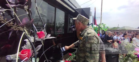 Şabranda şəhidlər bulağının açılışı olub