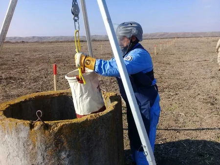 Füzulidə tank və piyada əleyhinə minalar aşkarlanıb - FOTO