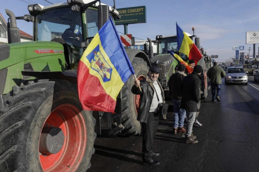 Rumıniyada fermerlərin və yük maşını sürücülərinin etirazları davam edir
