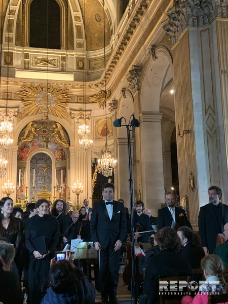 Parisdə azərbaycanlı dirijor Əyyub Quliyevin rəhbərliyi ilə konsert keçirilib - FOTO