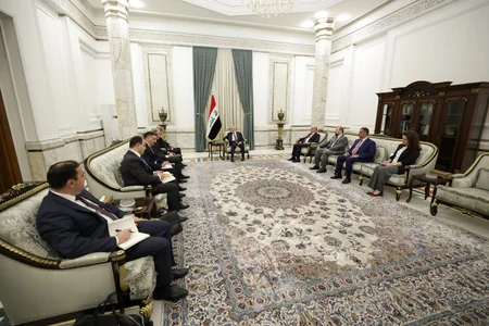 İraq Prezidenti Ceyhun Bayramovu qəbul edib, ikitərəfli və regional məsələlər müzakirə edilib
