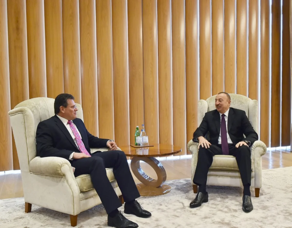 President Ilham Aliyev met with European Commission Vice-President for Energy Union