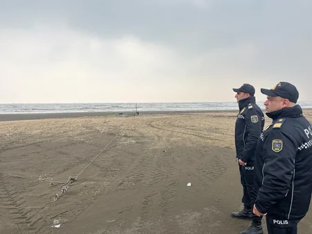 Nabranda su polisi qanunsuz balıq ovuna qarşı tədbir keçirib