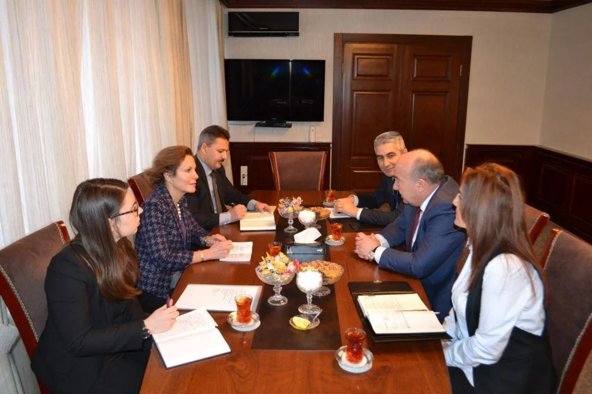 Fransa səfiri Şamaxı rayonunda olub
