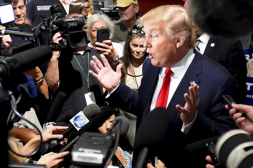 Трамп проигнорировал вопрос российских журналистов о встрече с Путиным - ВИДЕО