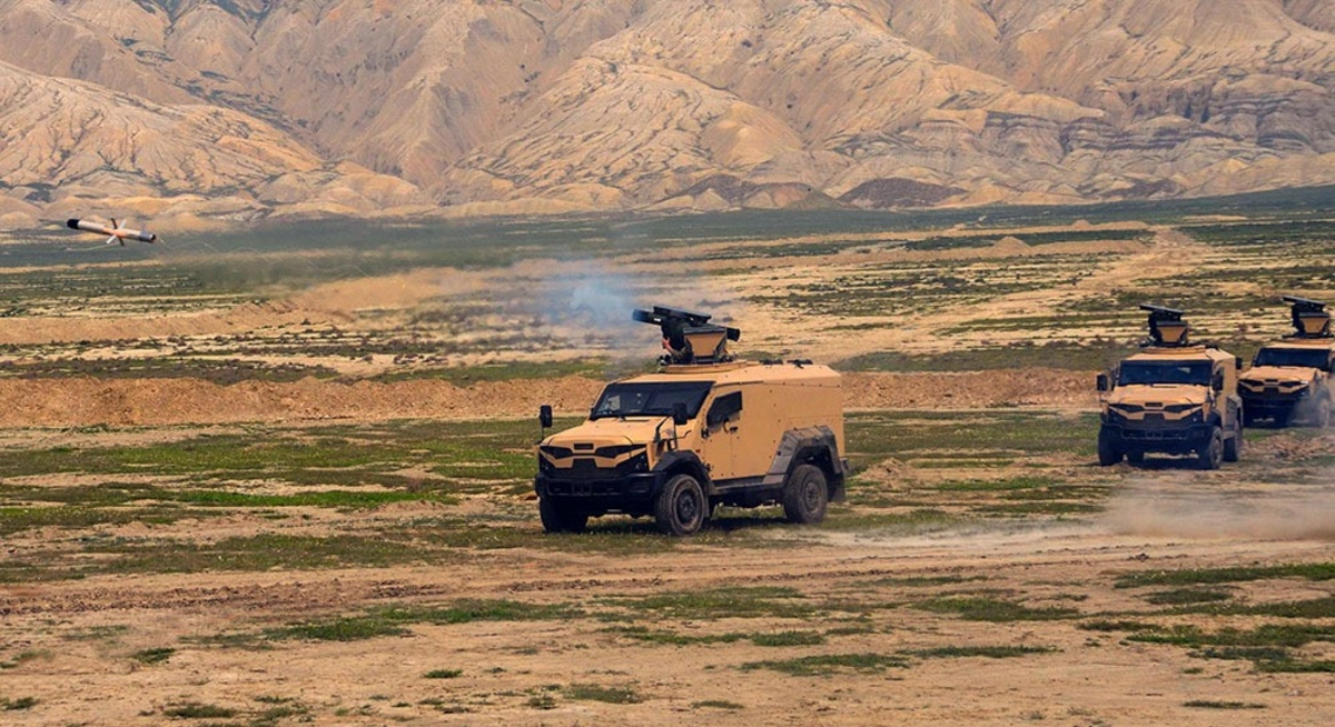 Missile units of Azerbaijan Army conducts practical firing exercises