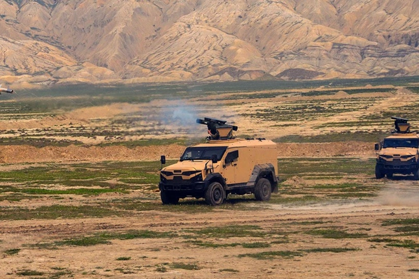 Missile units of Azerbaijan Army conducts practical firing exercises