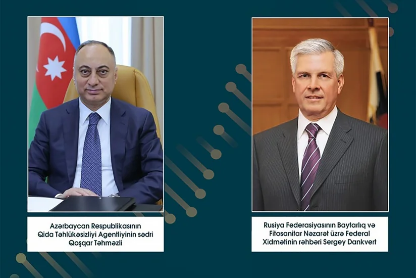 Qoşqar Təhməzli Moskvada Rosselxoznadzorun rəhbəri ilə görüşüb