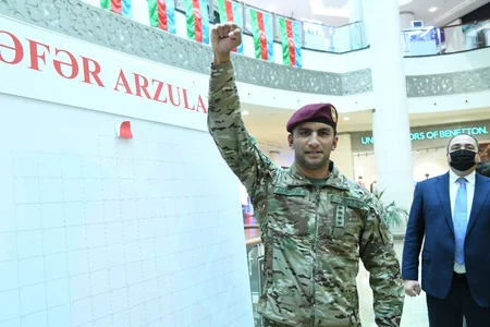 “Zəfər arzuları” adlı sosial aksiya keçirilib