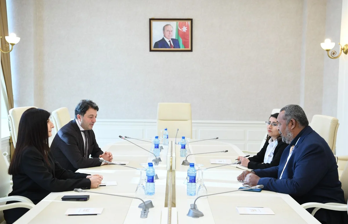 Milli Məclisin deputatları Yeni Kaledoniyanın daimi müvəkkili ilə görüşüb