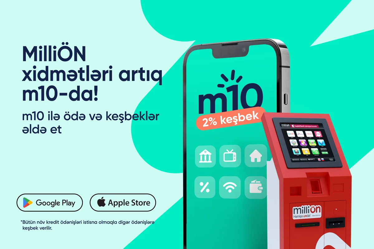 MilliÖN artıq m10-da!