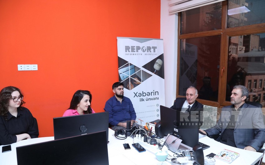Gurban Yaguboglu at Report Media School: Our language - our strategic point