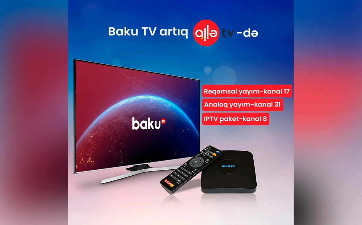 “Baku TV” daha bir kabel televiziyasında yayıma başlayıb