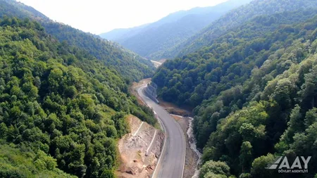 Toğanalı-Kəlbəcər-İstisu avtomobil yolu layihəsi üzrə işlər 41 % icra edilib