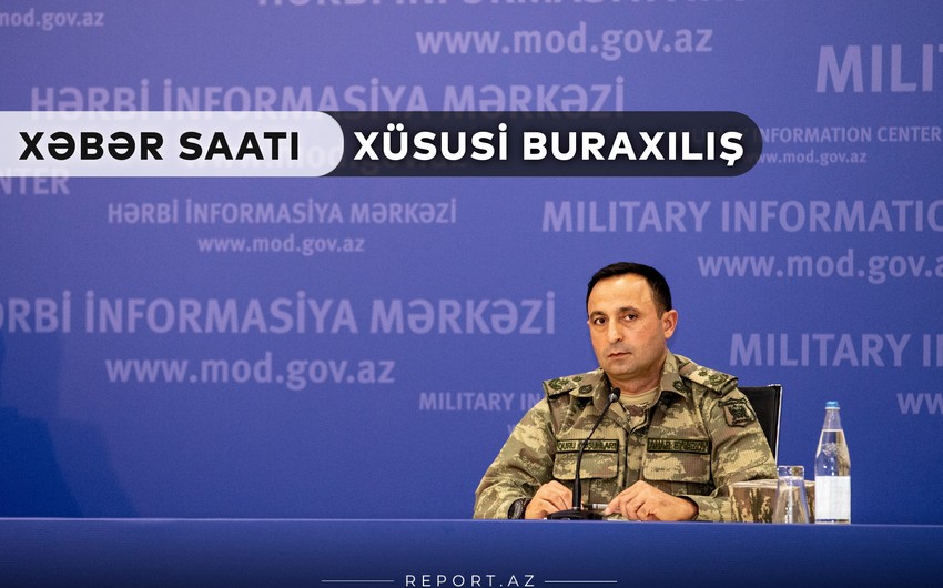“Xəbər Saatı”: Qələbə bizimlədir! Müdafiə Nazirliyinin son açıqlamaları “Xəbər Saatı”: Qələbə bizimlədir! Müdafiə Nazirliyinin son açıqlamaları