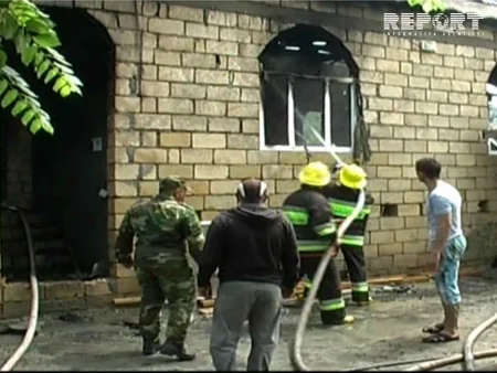​İmişlidə 5 otaqlı ev yanıb - FOTO