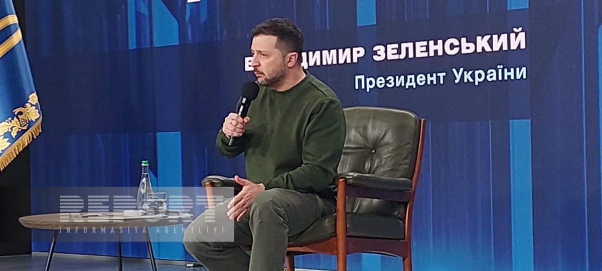 Zelenski: Ukrayna müharibədə uduzmayacaq, başqa alternativimiz yoxdur