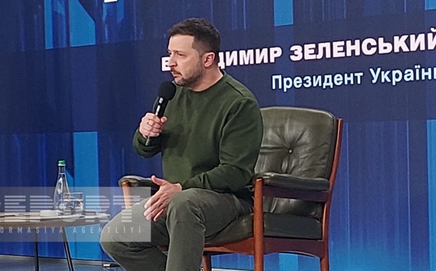 Zelenski: Ukrayna müharibədə uduzmayacaq, başqa alternativimiz yoxdur