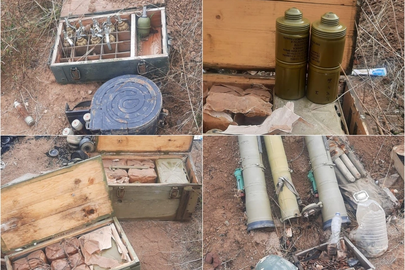 Cəbrayılda ermənilərin atıb qaçdığı silah-sursat aşkarlanıb