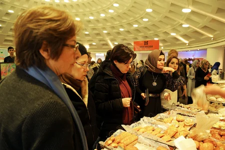 Bakıda Winter Bazar qış yarmarkası keçirilib