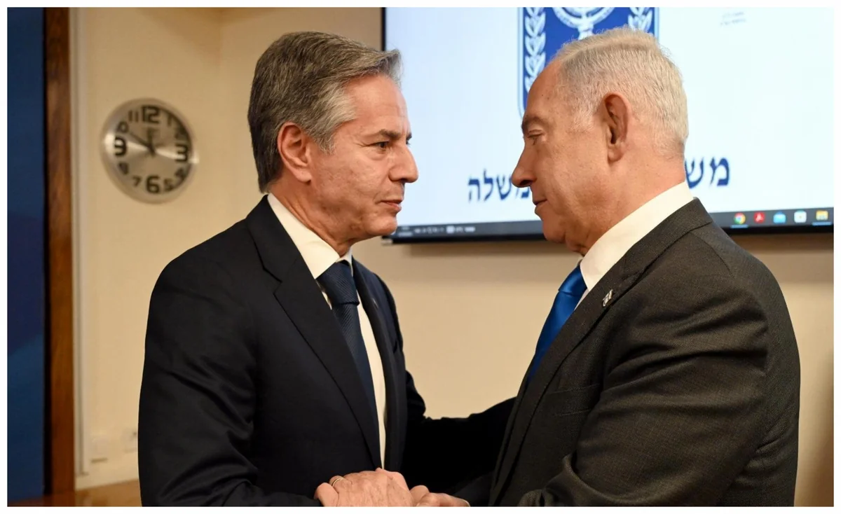 Təl-Əvivdə Netanyahu və Blinkenin birgə mətbuat konfransı olub - YENİLƏNİB