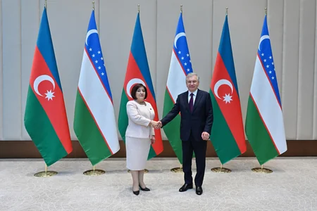Uzbekistan, Azerbaijan discuss strategic partnership ties