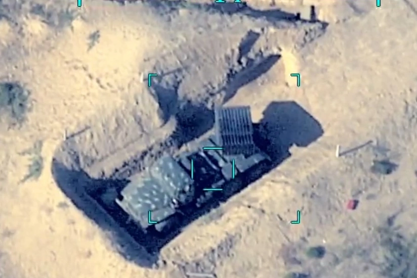 Bu gün məhv edilən düşmən hərbi texnikalarının videogörüntüləri