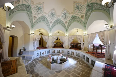 Şuşada Şirin su hamamının bərpadan sonra açılışı olub - YENİLƏNİB