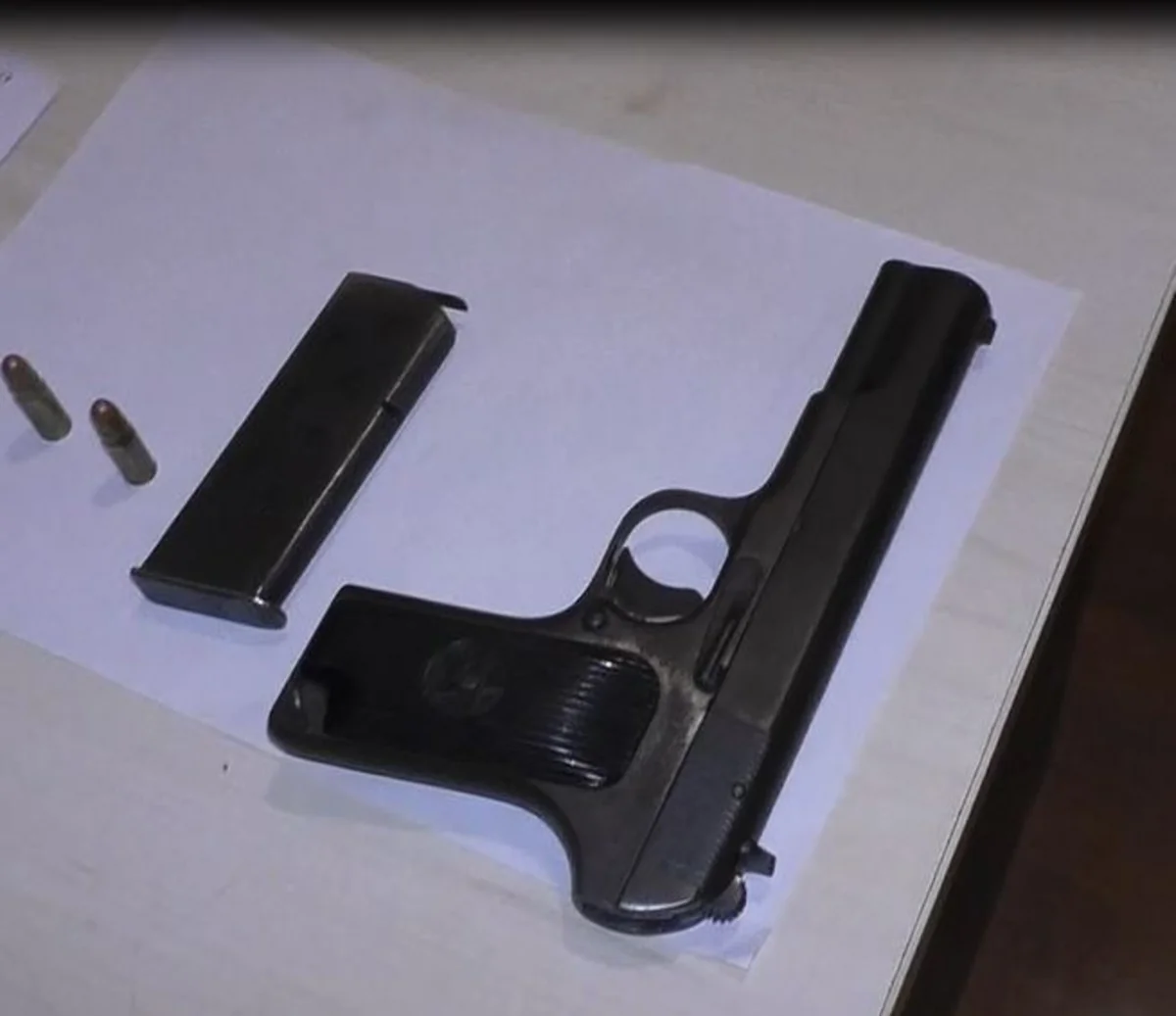 Qazax sakinində silah aşkarlandı