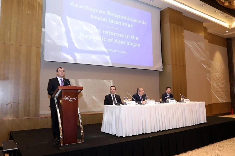 Diplomatik korpusun nümayəndələrinə Azərbaycanda aparılan sosial islahatlar barədə məlumatlar verilib