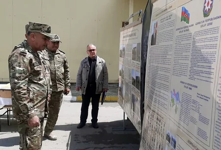 Azərbaycan MN: Hərbi vəzifəlilərin təlim toplanışı davam edir