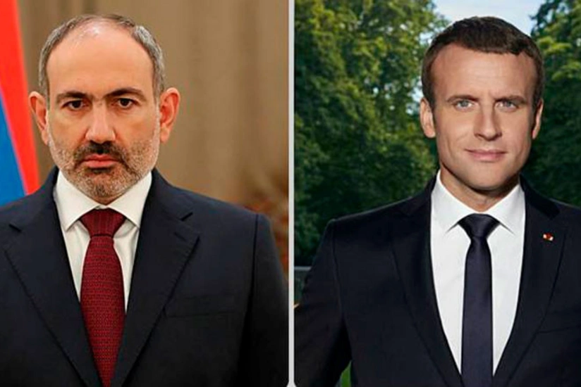 Ermənistanın baş naziri Fransa Prezidentinə zəng edib