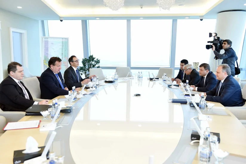 SOCAR-da Çexiyanın nümayəndə heyəti ilə görüş keçirilib