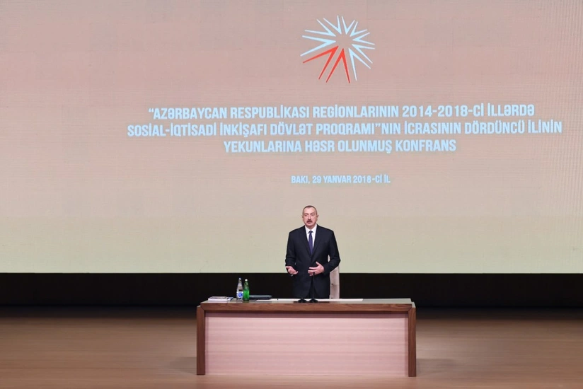 Prezident İlham Əliyev: Azərbaycanda qazlaşdırma 93 faizə çatıb