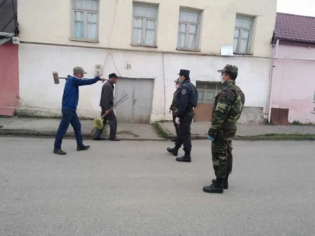 Qubada xüsusi karantin rejimini pozan şəxslər cərimələndi