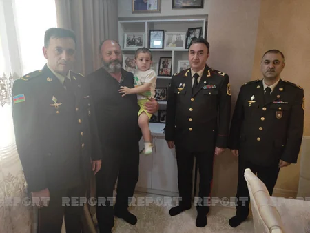 Şəhid jurnalistlərin ailələri ziyarət olunub