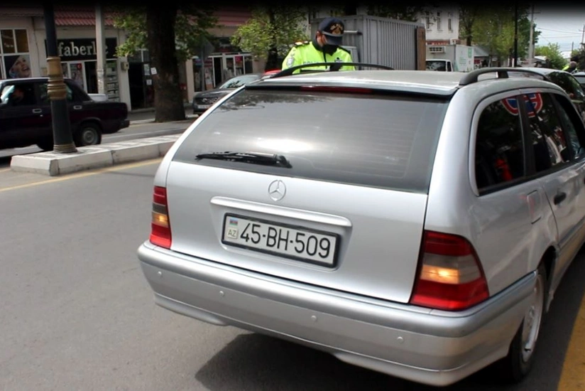 Qaxda reyd keçirildi, qaydaları pozan 20 sürücü cərimələndi