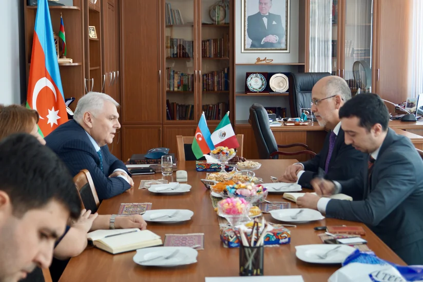 Посол Мексики посетил Шеки
