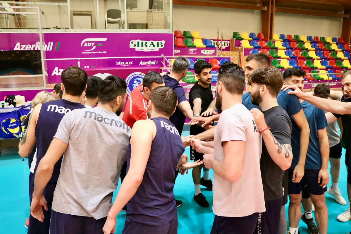 Azərbaycanın kişi voleybol yığması Qızıl Avropa Liqasının hazırlıqlarına başlayıb