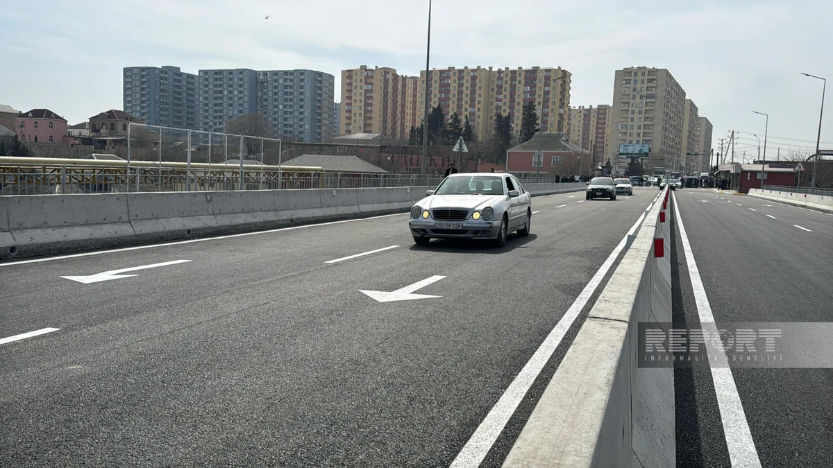 Sumqayıtı Saray qəsəbəsi ilə birləşdirən körpü istifadəyə verilib