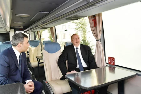 Prezident İlham Əliyev Tərəvəzçilik Elmi-Tədqiqat İnstitutunun açılışında iştirak edib - YENİLƏNİB