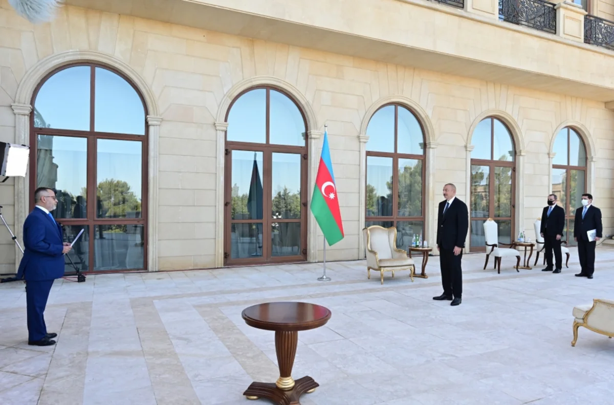 İlham Əliyev: Biz heç bir tərəddüd etmədən Türkiyəni dəstəkləyirik