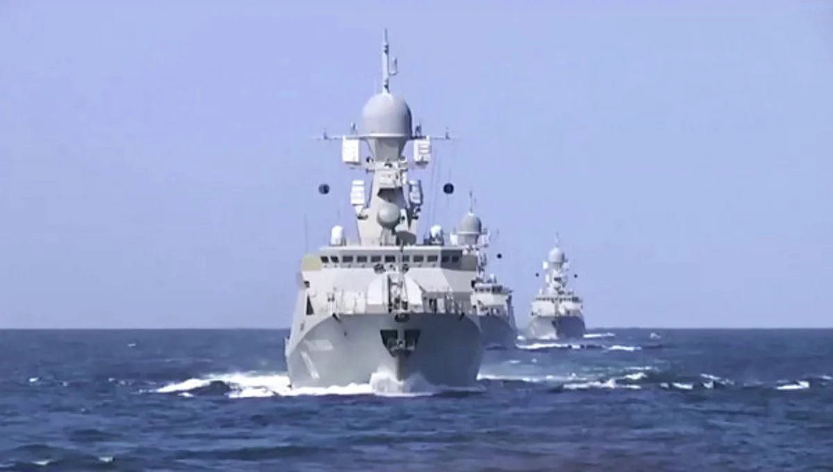 Российские военные корабли посетят порты прикаспийских государств