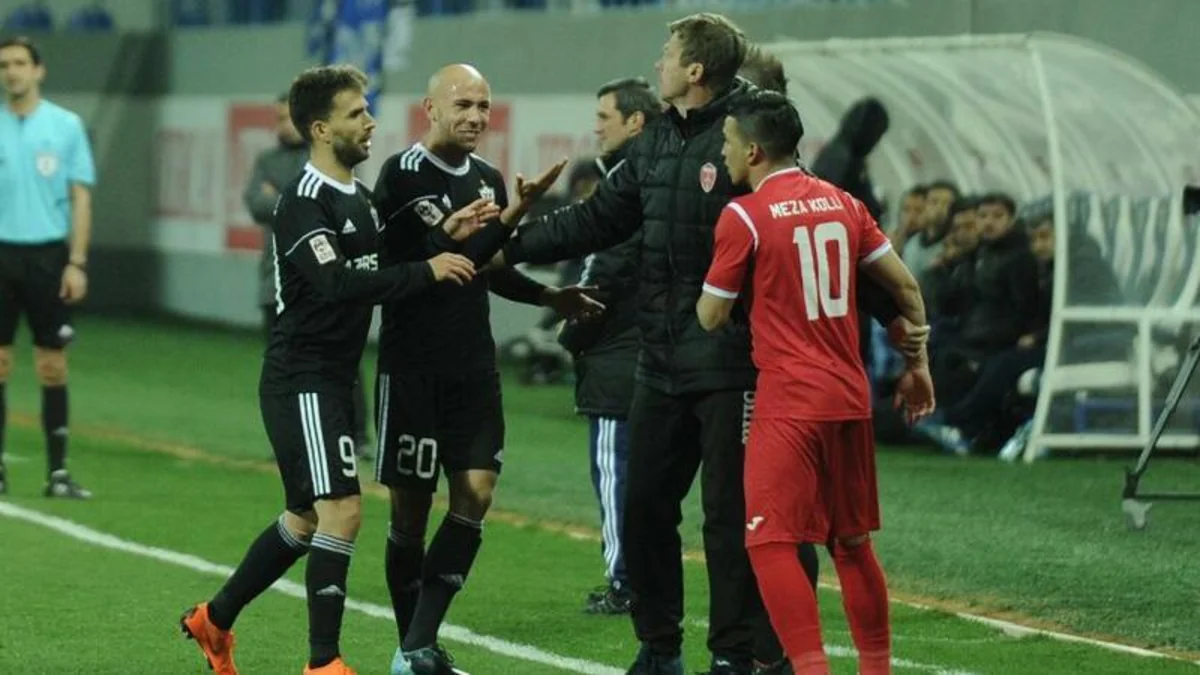 Keşlə - Qarabağ oyununda insident