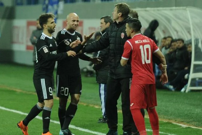Keşlə - Qarabağ oyununda insident