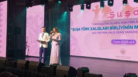 International children's creativity festival held in Shusha